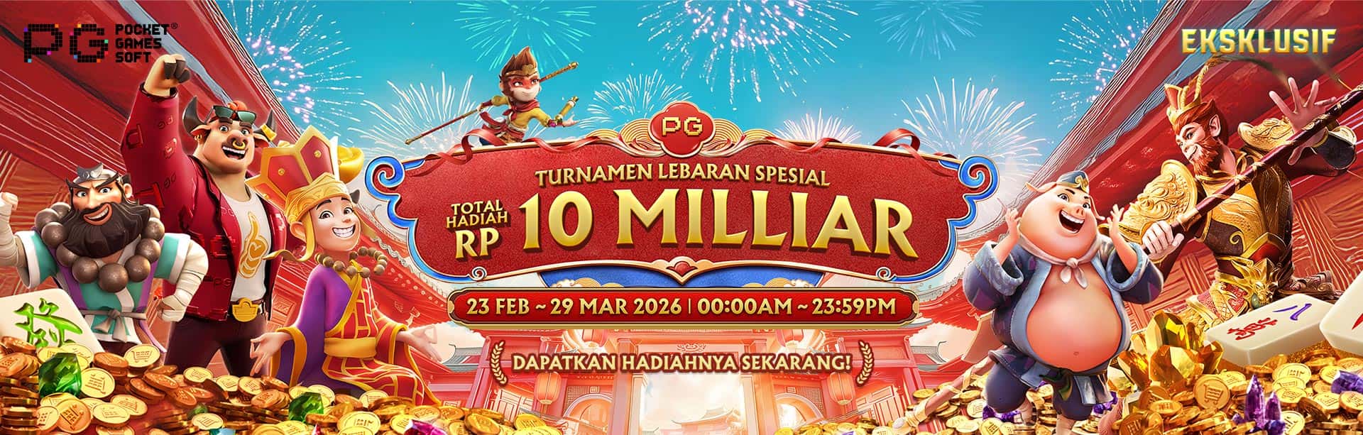 PG SOFT - TURNAMEN LEBARAN SPESIAL